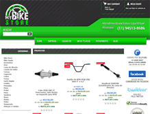 Tablet Screenshot of mybikestore.com.br